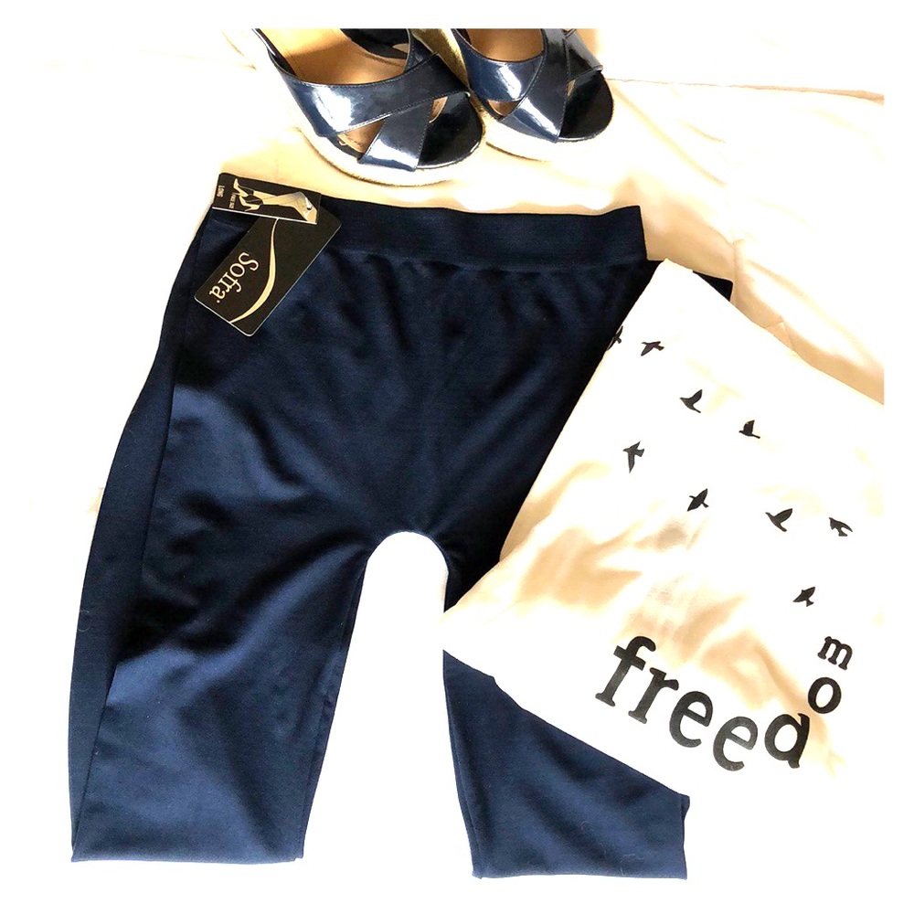 Navy Legging Tights